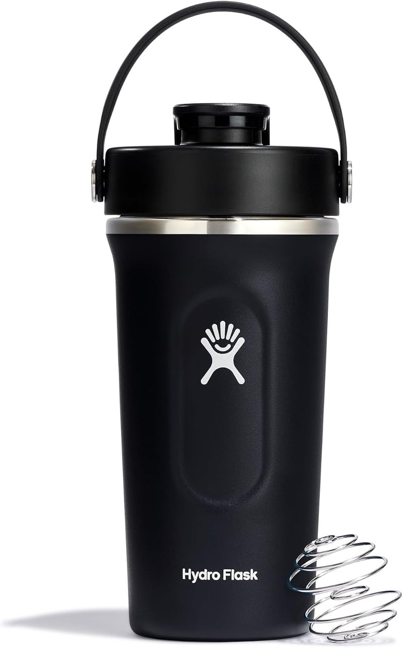 Hydro Flask 24 Oz Insulated Shaker Bottle - Black - Image 1